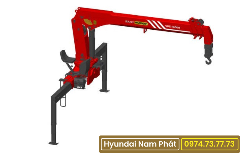Cẩu 7 Tấn Sany Palfinger SPS16000
